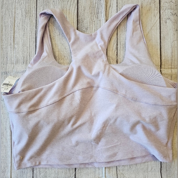 Old Navy Active Size XL Cloud Light Support Go Dry light Lavender longline Sport - Picture 4 of 6